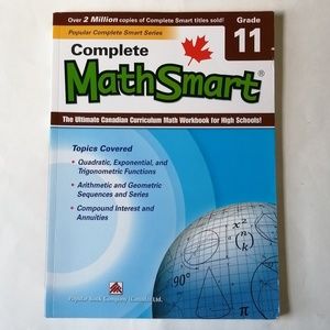 MathSmart Grade 11 Canadian Curriculum Workbook